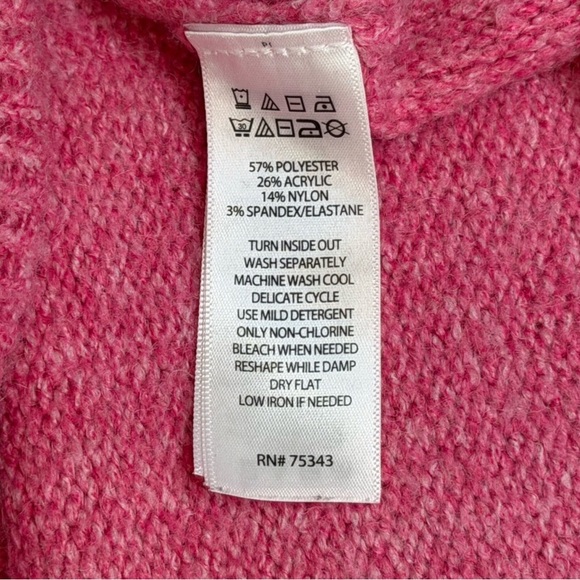 Cupcakes & Cashmere Heart Sweater sz M - Picture 4 of 6